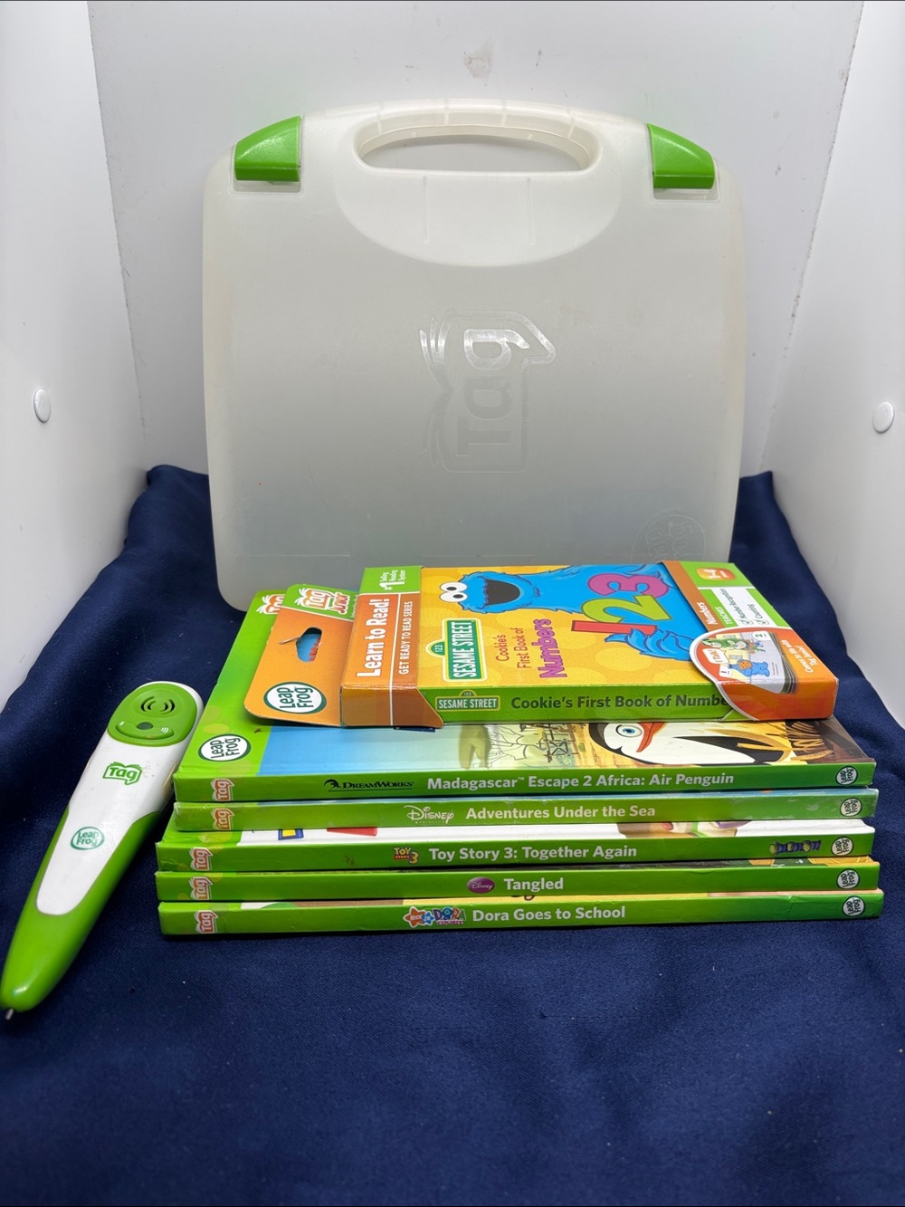 Tag Reading System with Carry Case and Storybooks